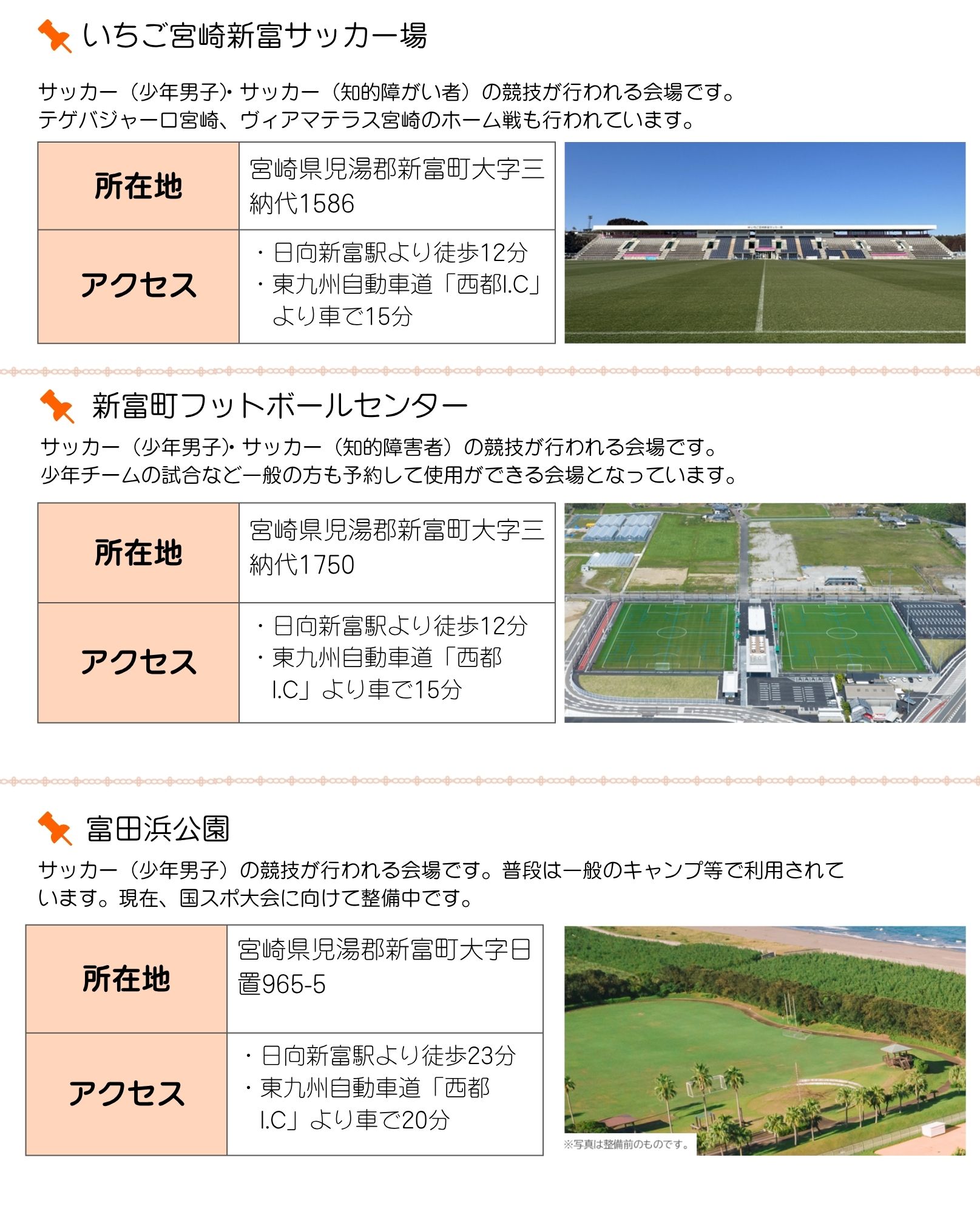 国スポサッカー競技会場